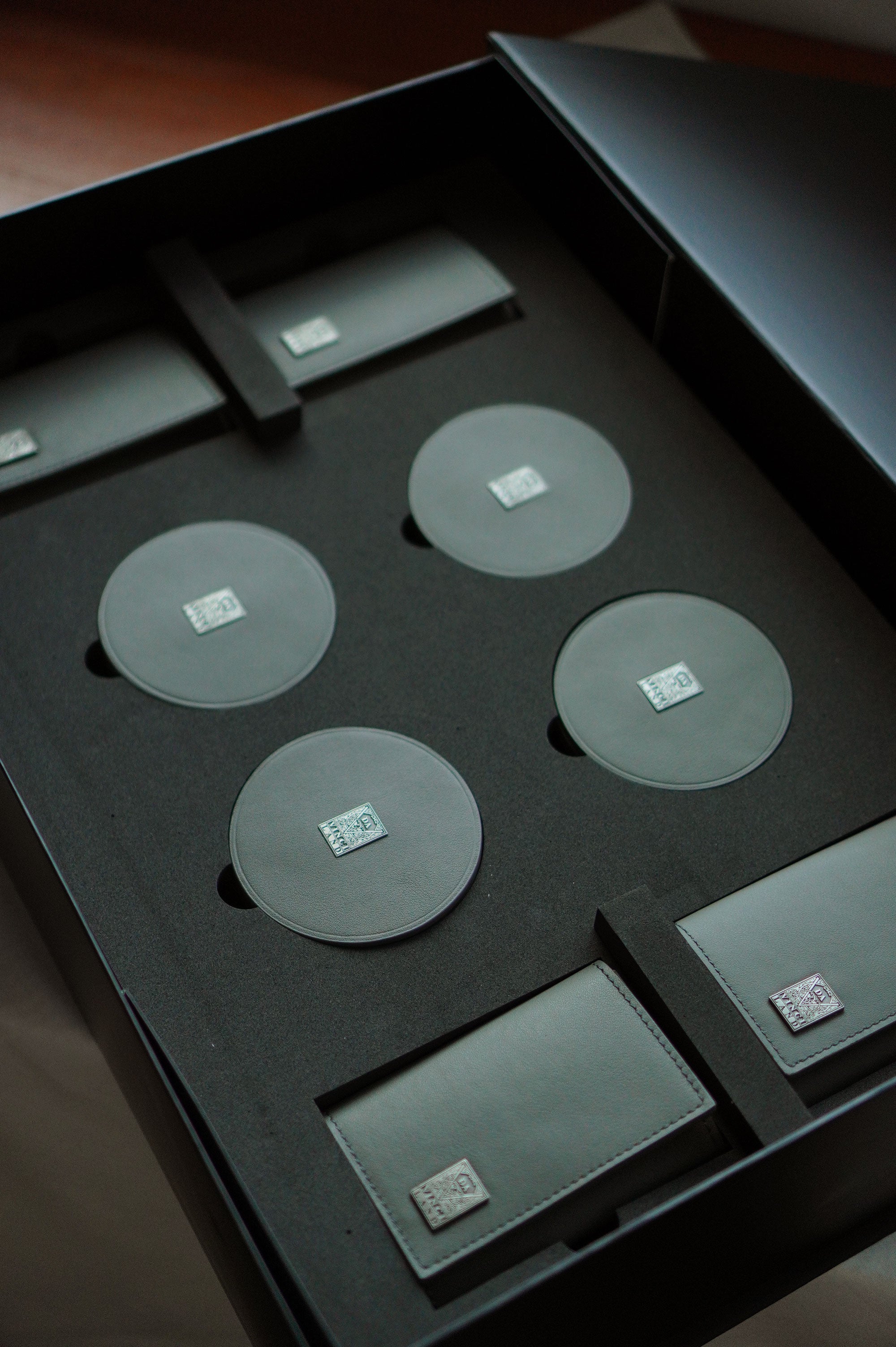 Da Vinci Land Leather Property Handover Gift Box - Rever customised corporate gifts