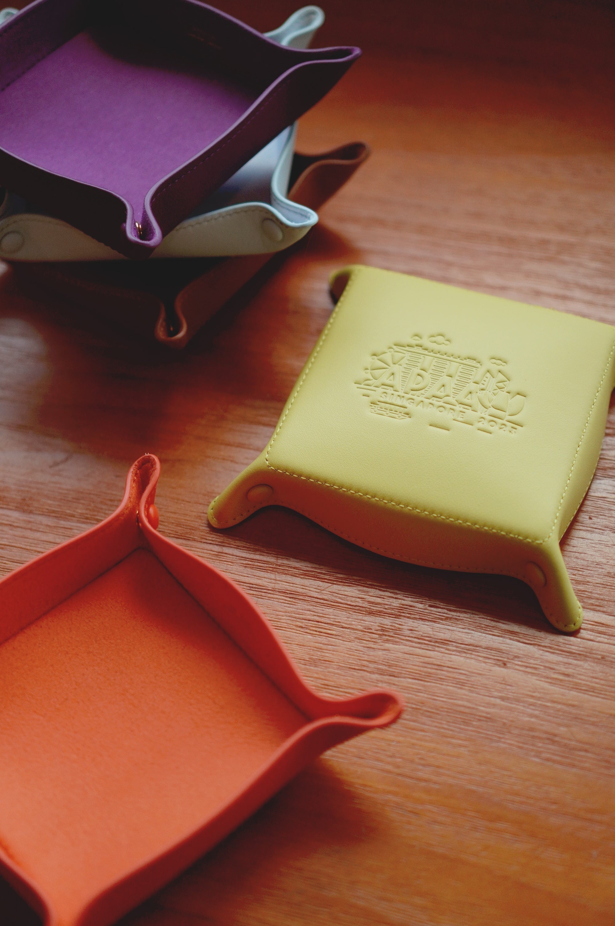 Asian Patent Attorneys Association Leather Valet Tray - Rever customised corporate gifts