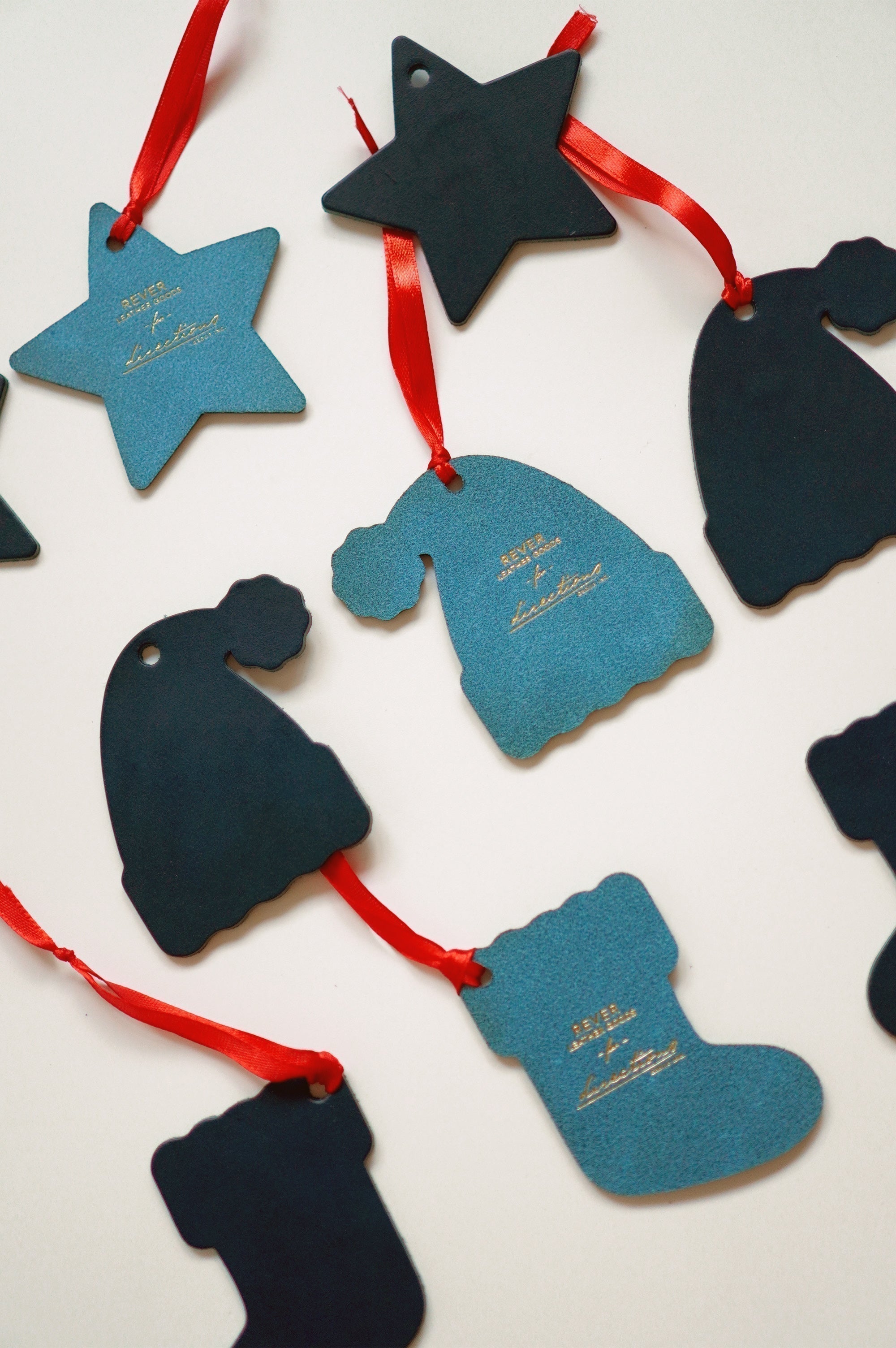 Directions Group Inc Leather Christmas ornaments - Rever customised corporate gifts