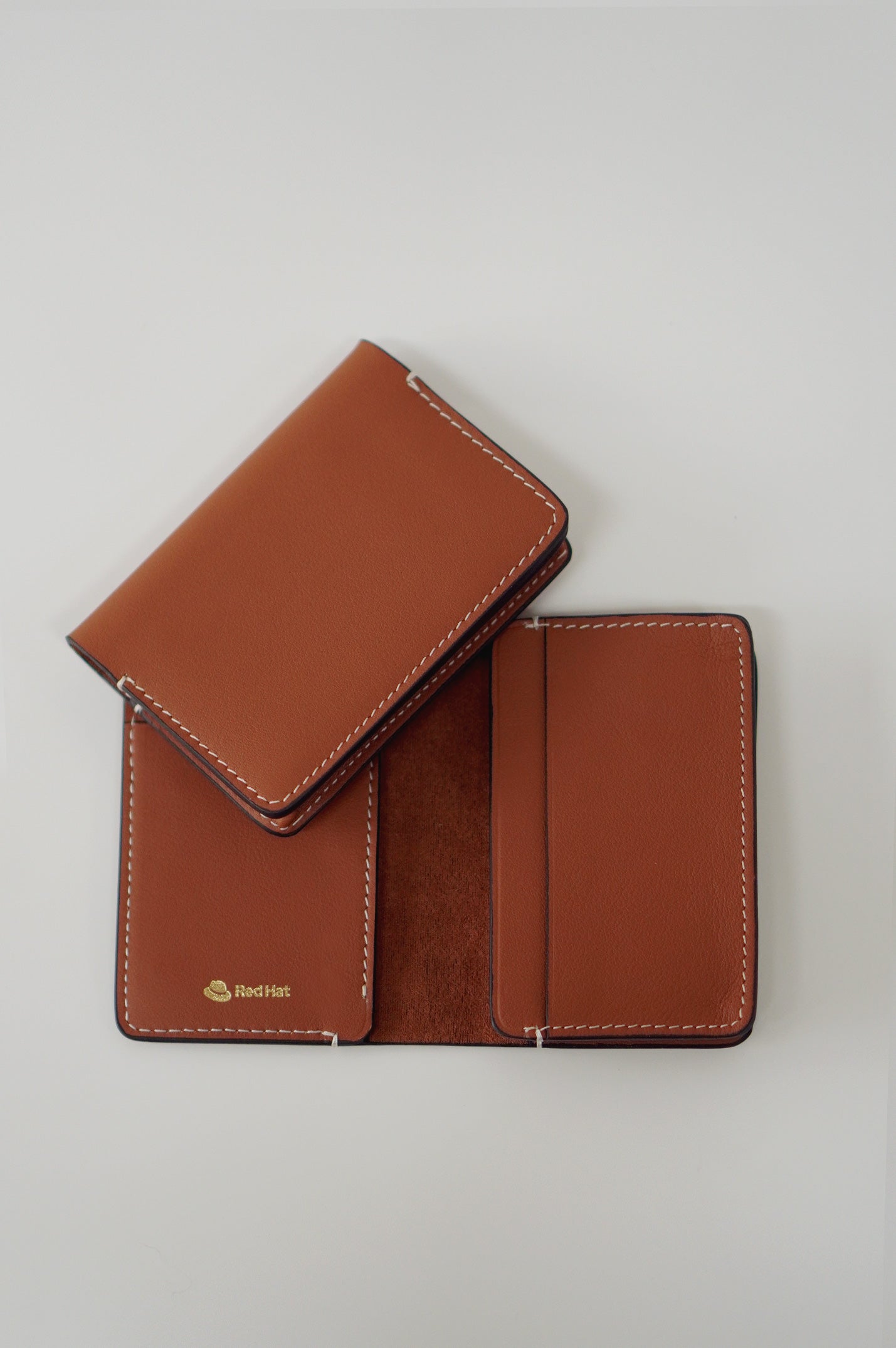 Customised Card Holder with Red Hat logo, Customised Corporate Gift Singapore