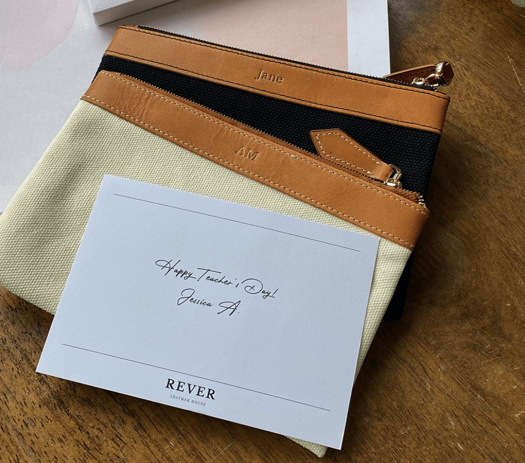 Send some love to our teachers - Rever Leather Goods