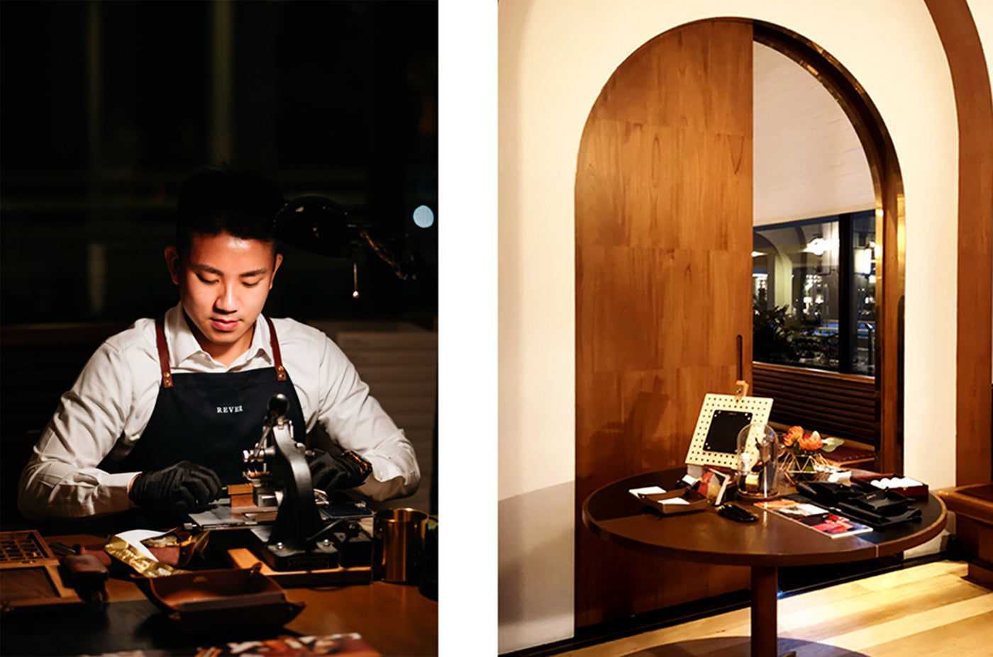 Live Personalisation Counter for Customised Corporate Gifts Singapore