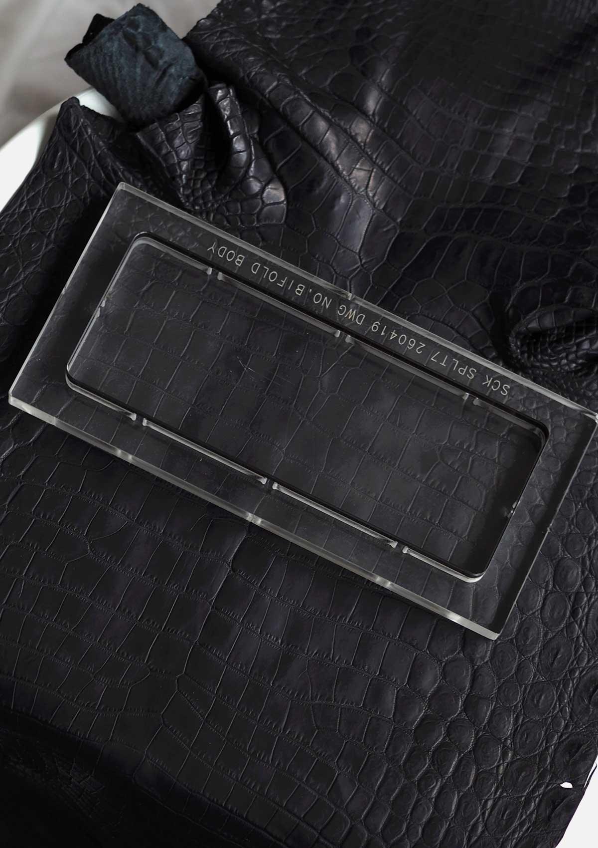 #Colour_Black Crocodile