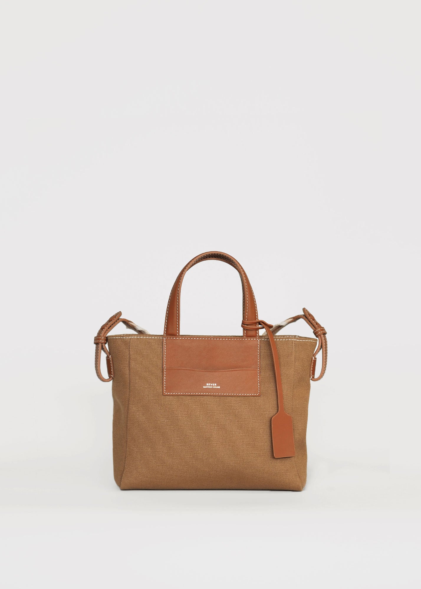 Daley Mini Canvas Tote Bag in Khaki