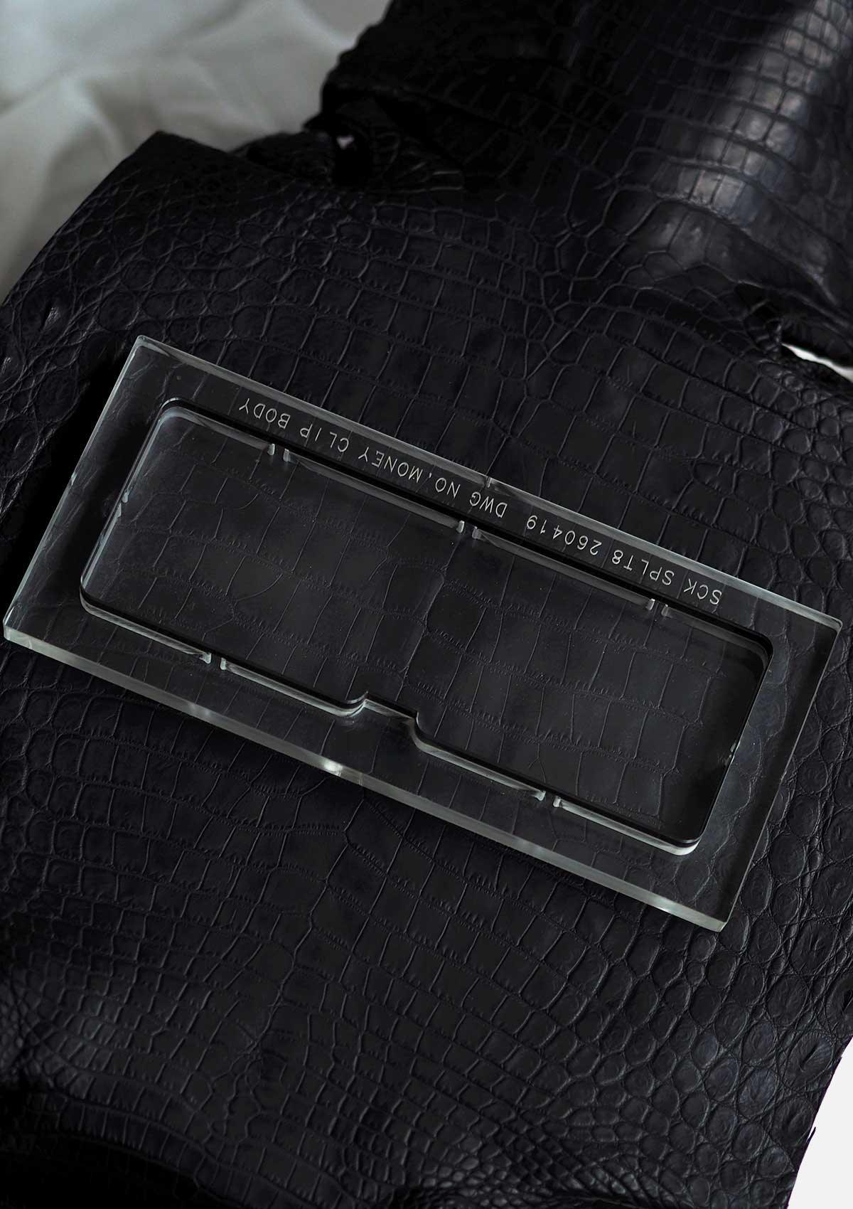 #Colour_Black Crocodile
