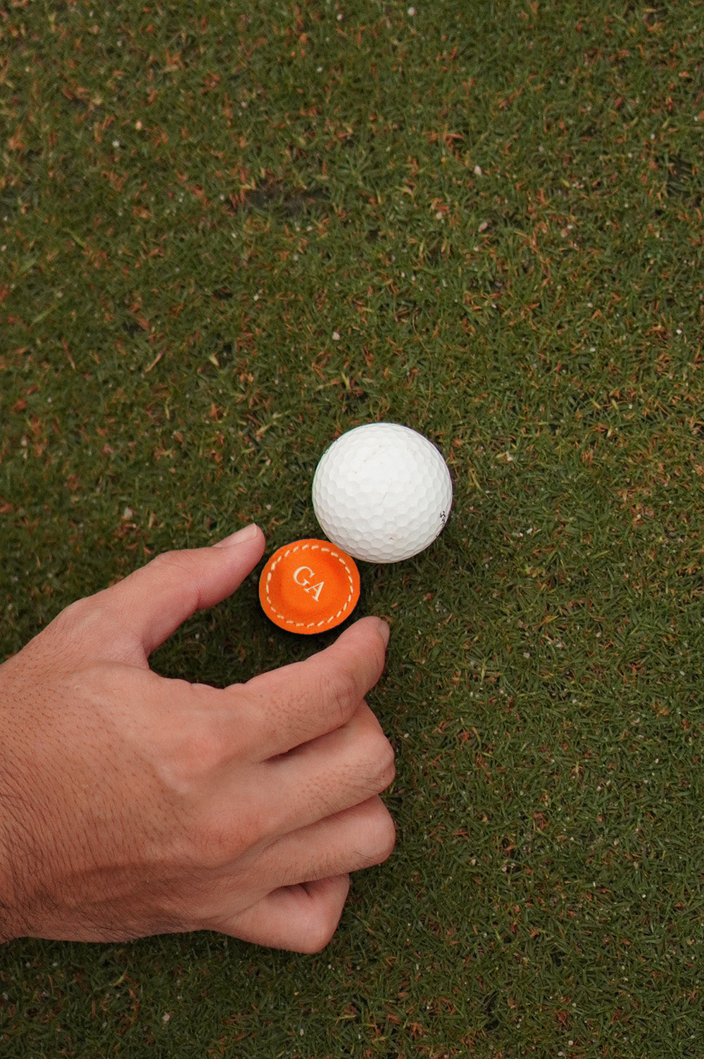 Gardner Golf Ball Marker in Orange