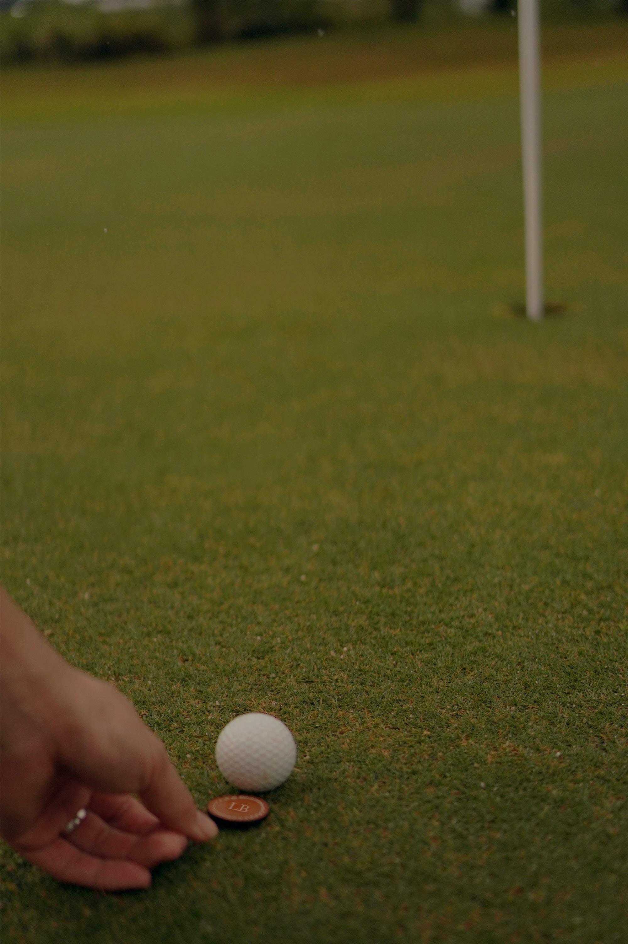 Personalised Golf Ball Markers, Leather Golf Accessories Singapore