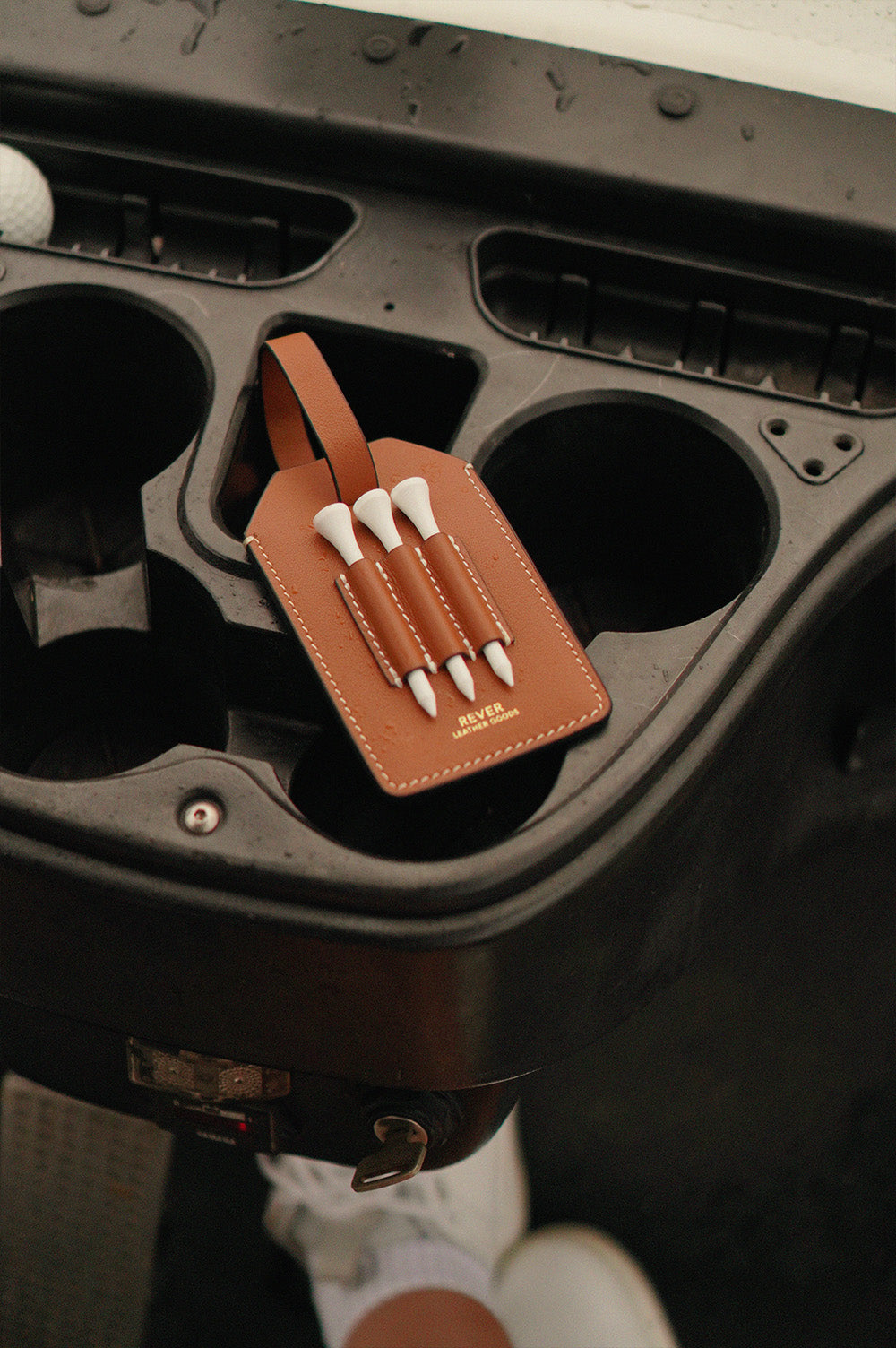 Personalised Golf Tee Holder Bag Tag, Corporate Gifts for Golf Events Singapore