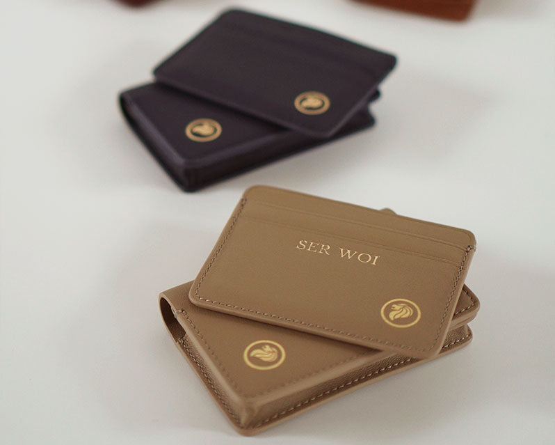 Corporate Gifts Customised Card Holders for MINDEF