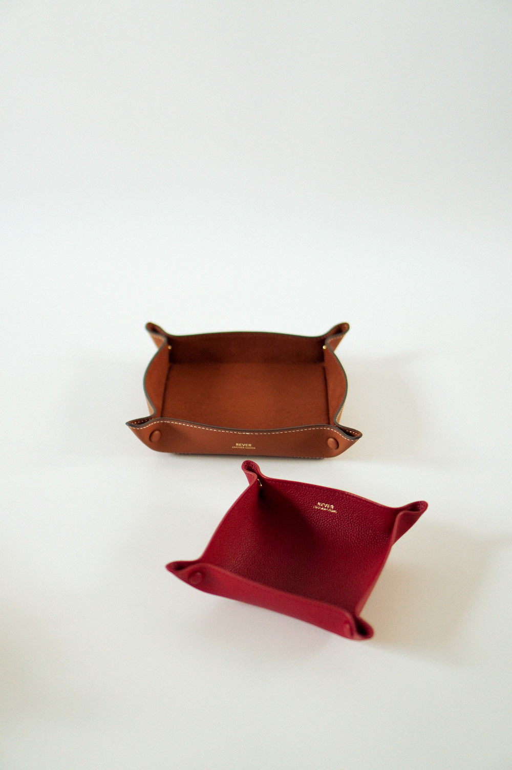 Alfred Medium & Large Valet Tray in Maple & Truffle Personalised Gifts Singapore