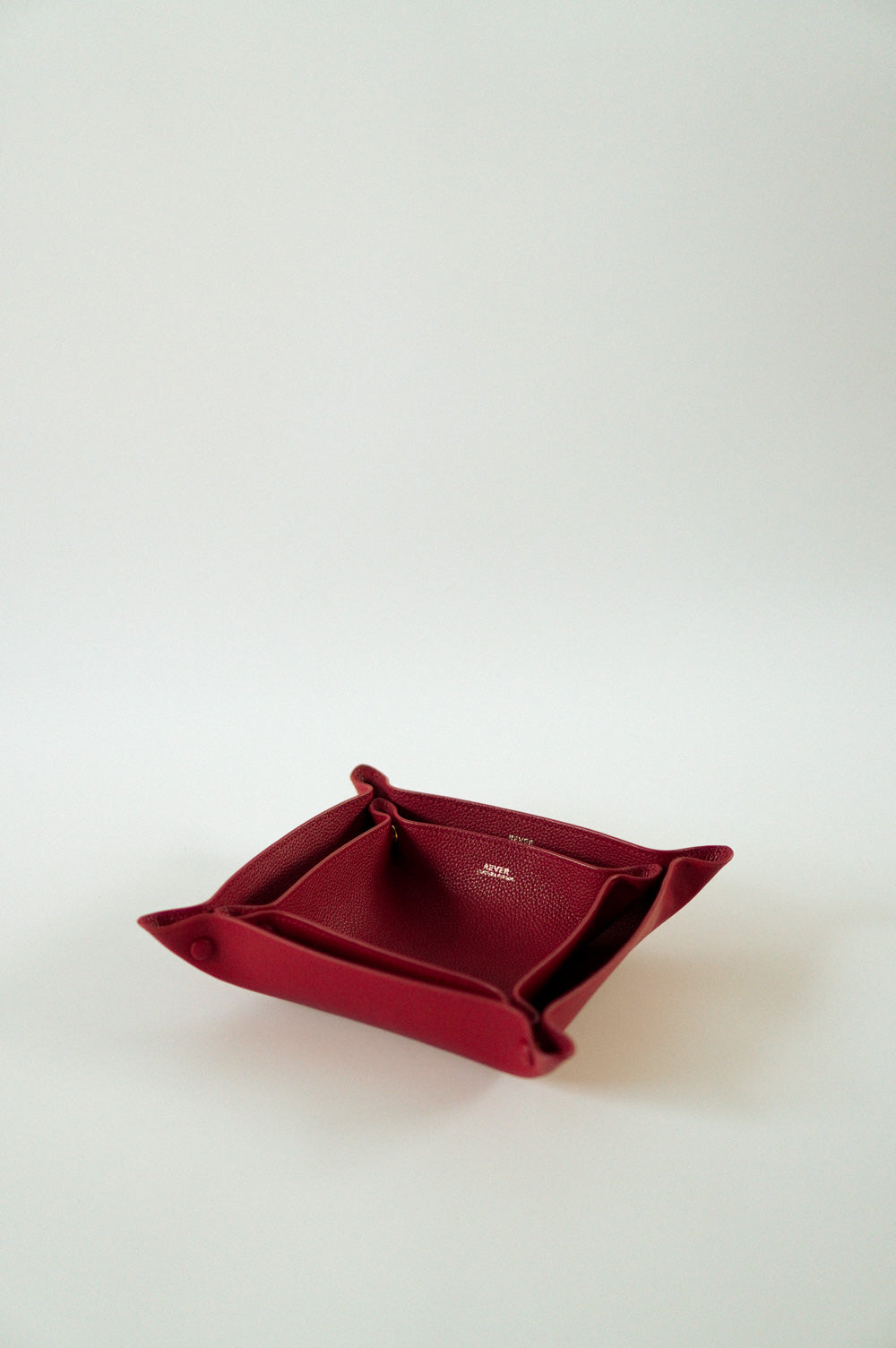 Alfred Medium & Large Valet Tray in Red Customised Gift Set Singapore