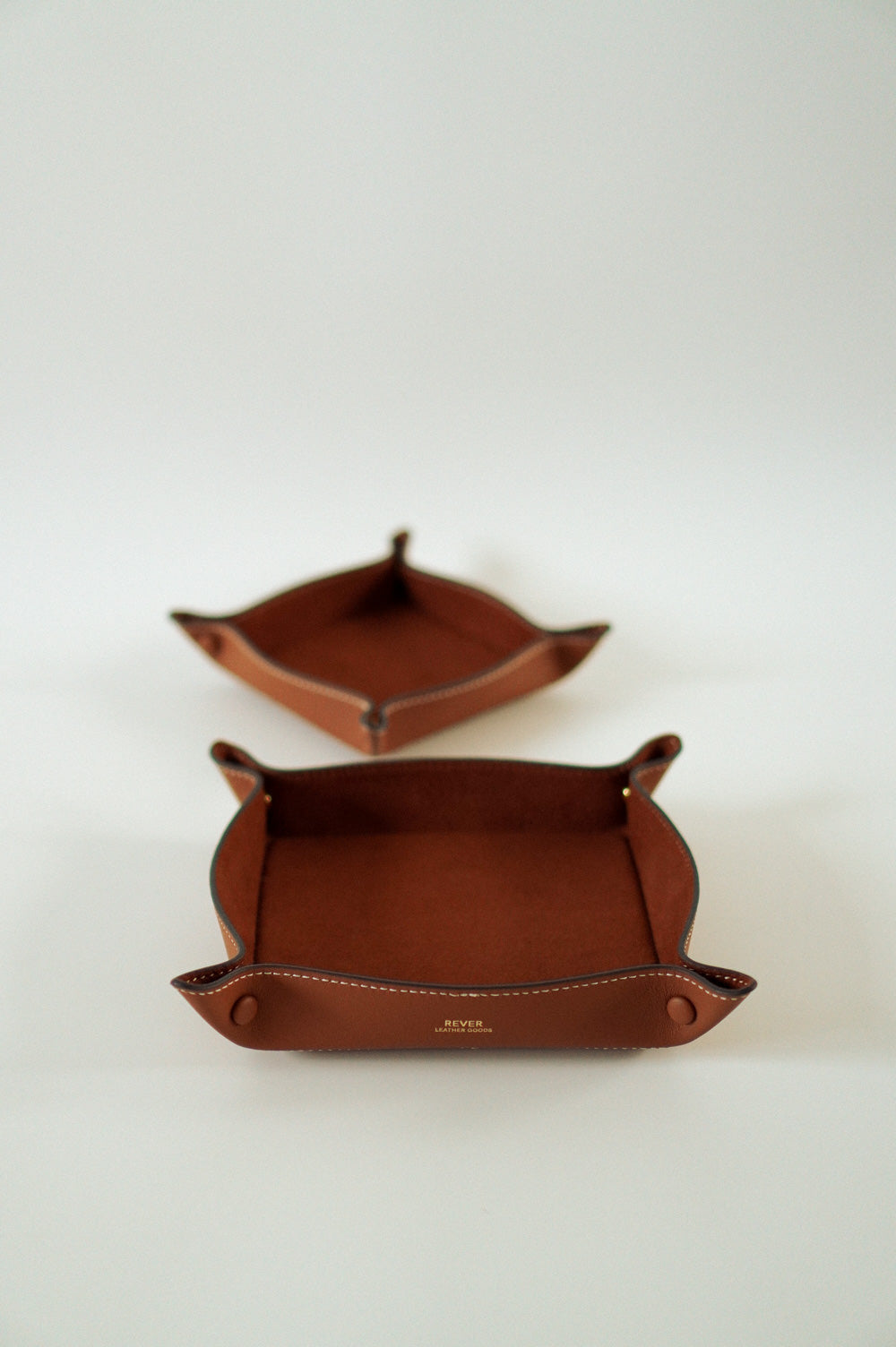 Alfred Medium & Large Valet Tray in Maple Customised Gift Set Singapore