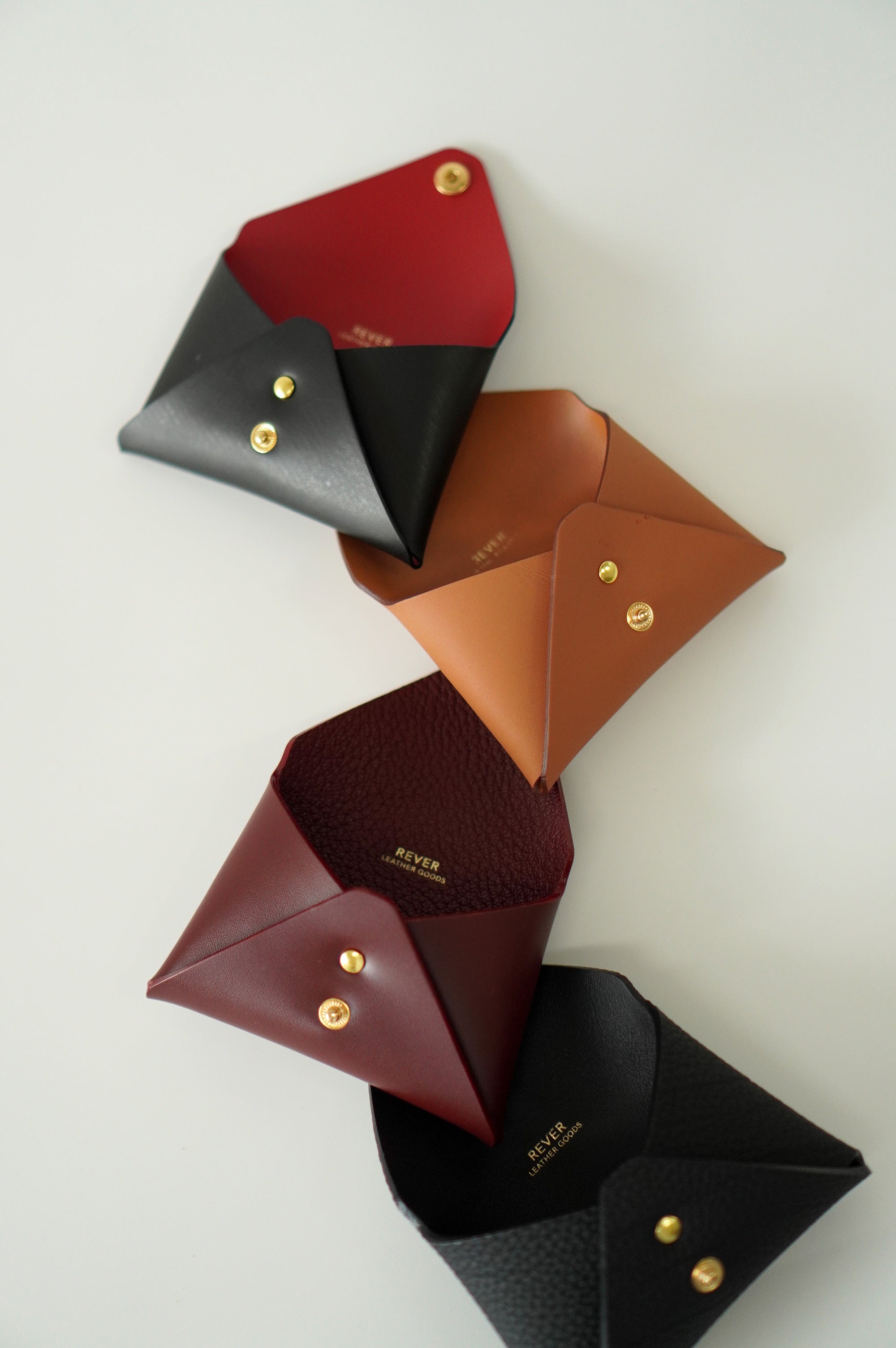 Warren Card holders in four different colors