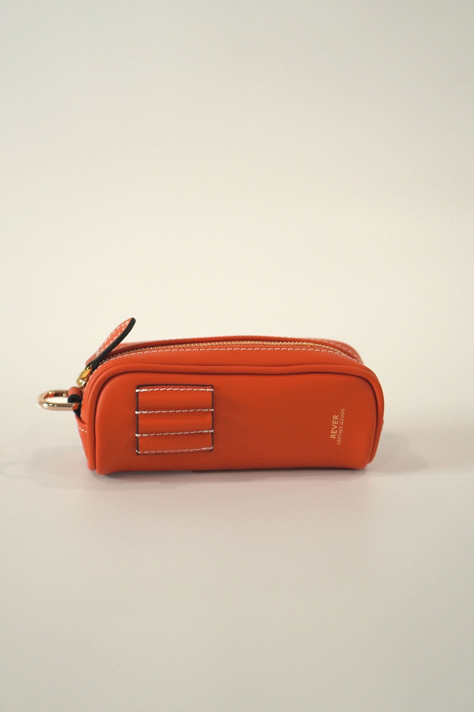 Tee Time Golf Ball Pouch in Orange