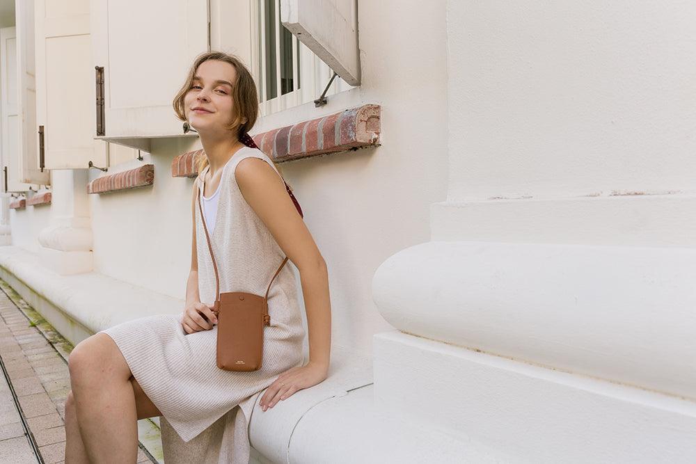 Five Reasons to try using a phone bag - Rever Leather Goods