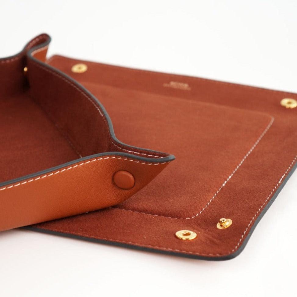 Alfred Valet Tray Duo Set - Rever Leather Goods