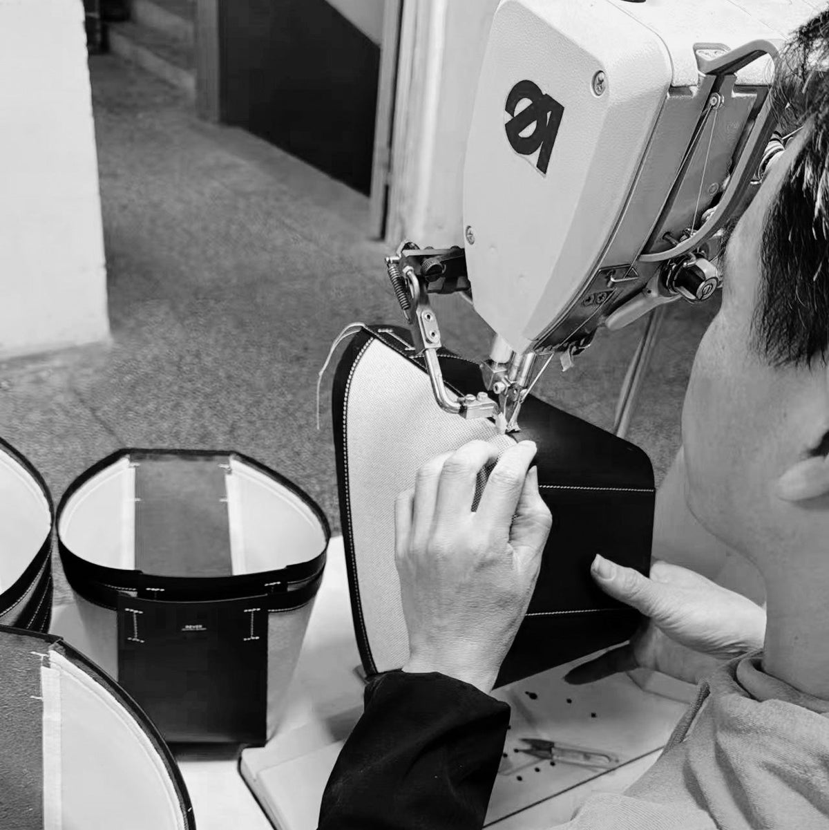 Basket Canvas Tote Bag in the making