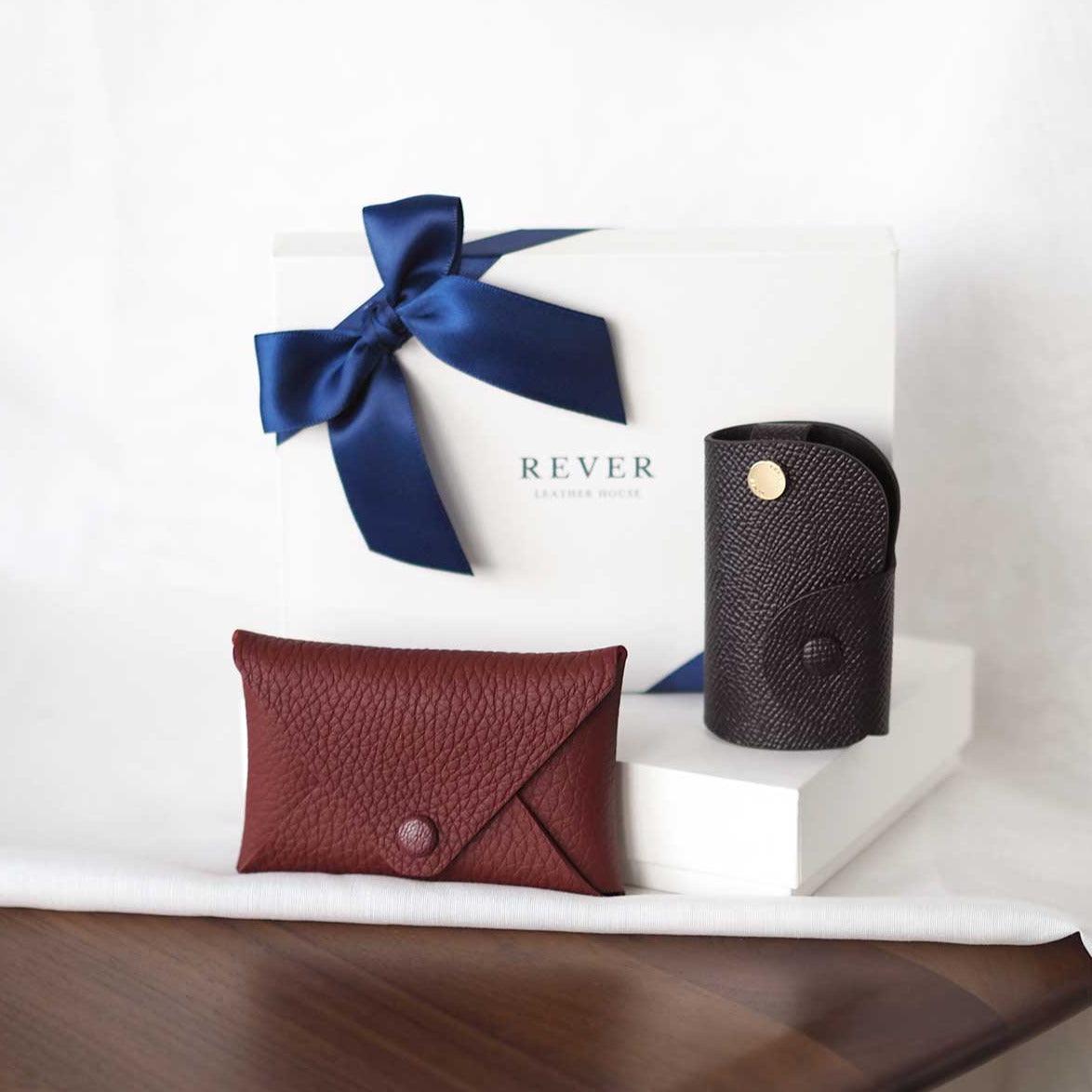 Card Holder & Key Holder Set - Rever Leather Goods