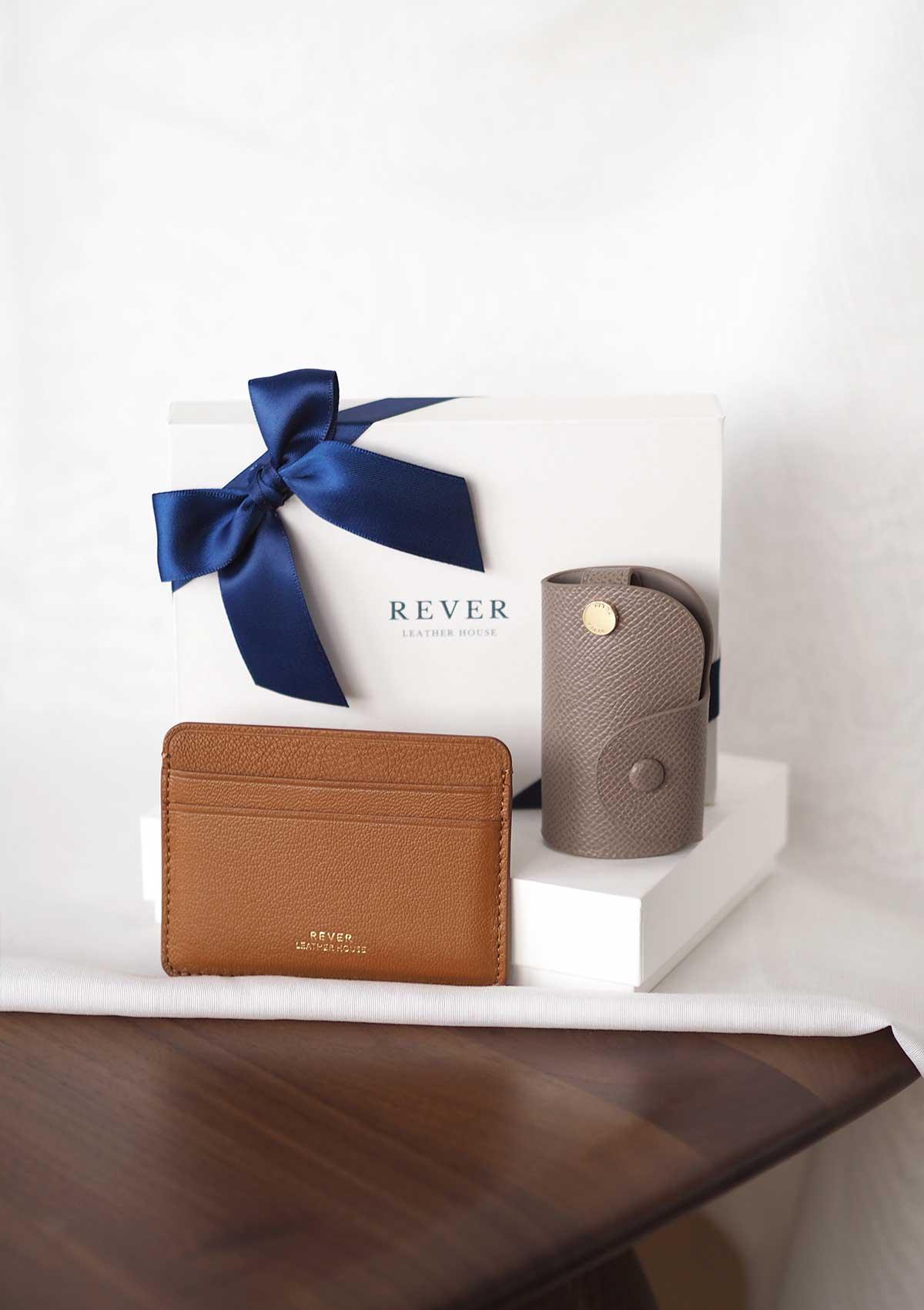 Card Holder & Key Holder Set - Rever Leather Goods