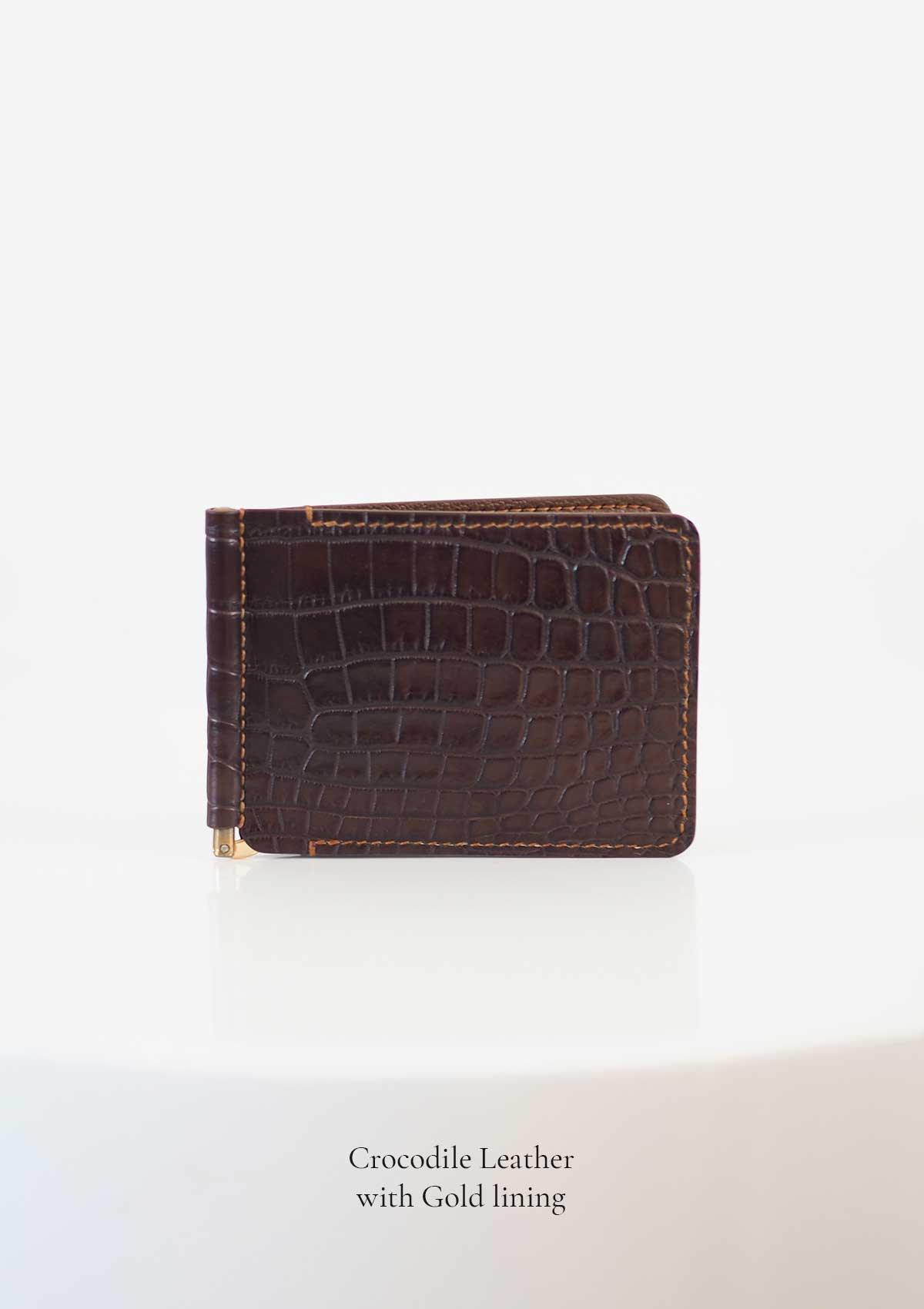 Franklin Money Clip Wallet (Exotic) - Rever Leather Goods