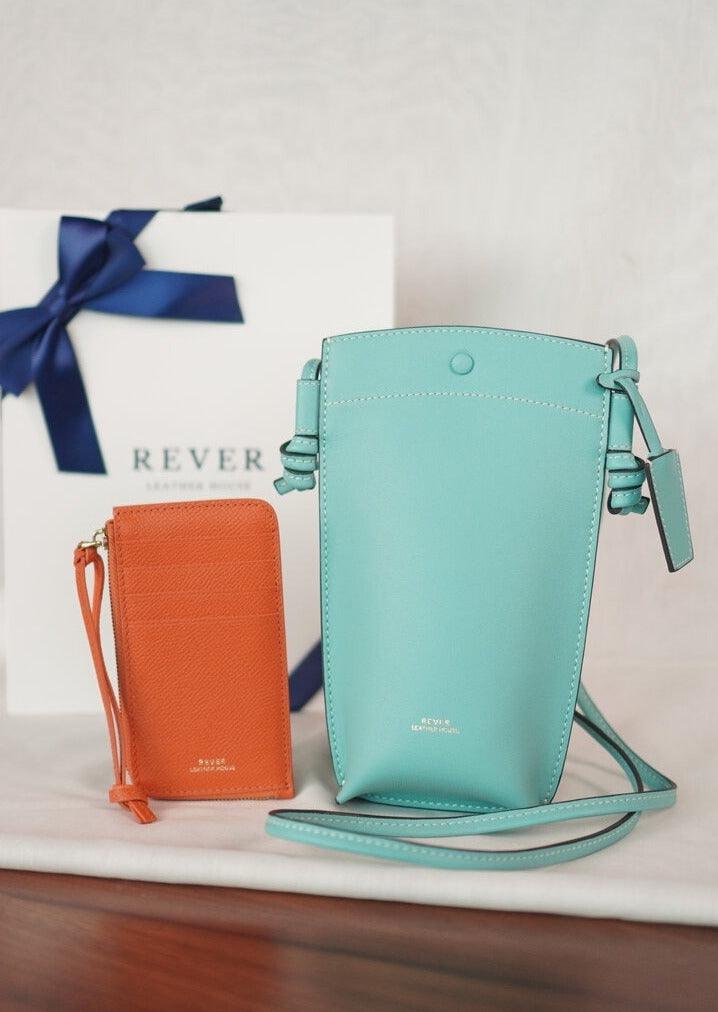 phone-bag-mint-card-wallet-orange-gift-set