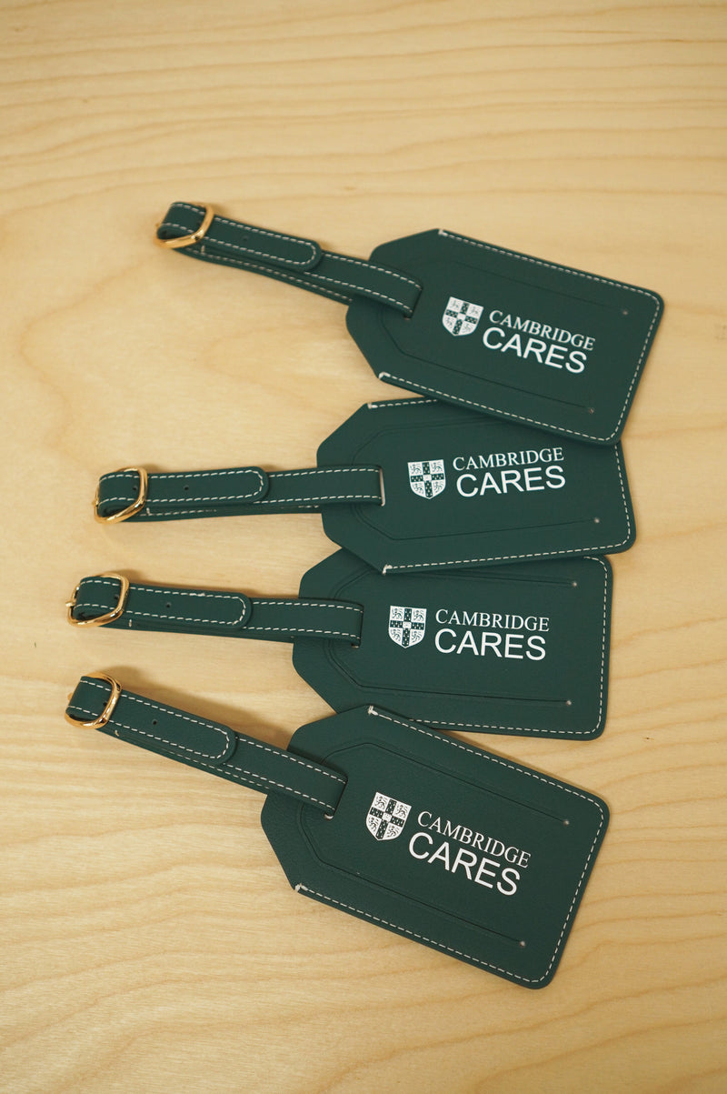 Corporate Gifts Singapore Customised Luggage Tags for Cambridge Cares