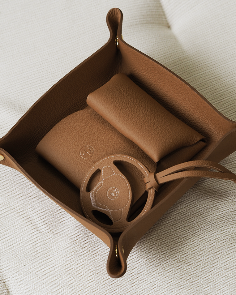 Bespoke Valet Tray, Coin Holder and Hang Tag design corporate gifts