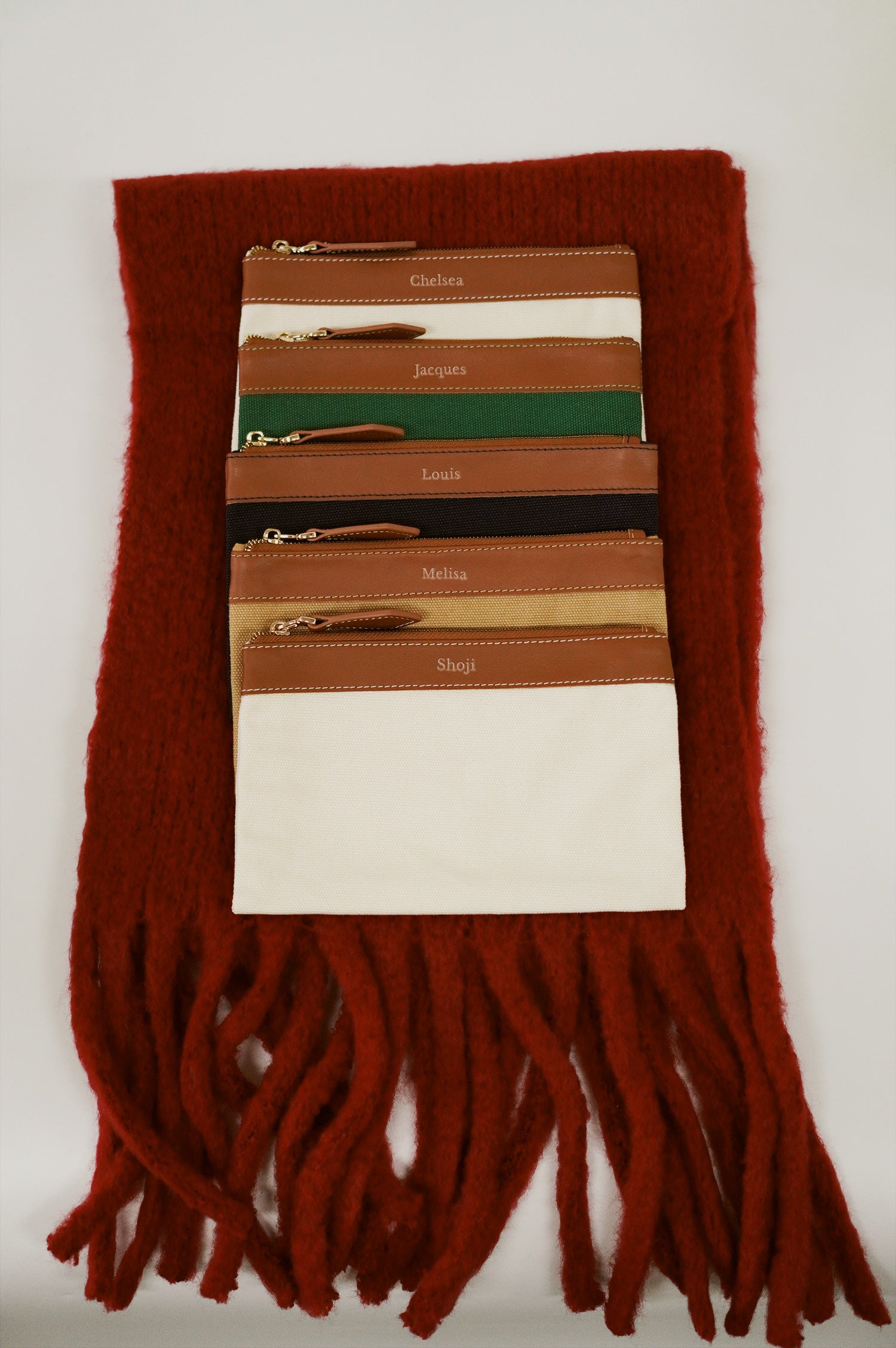 5-9 pcs Zip Pouch Bundle