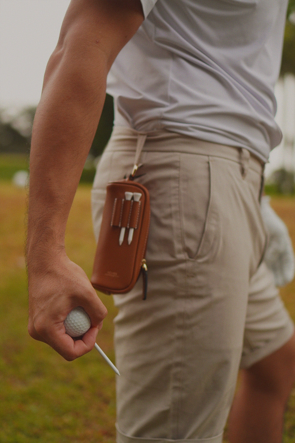 Tee Time Golf Ball Pouch