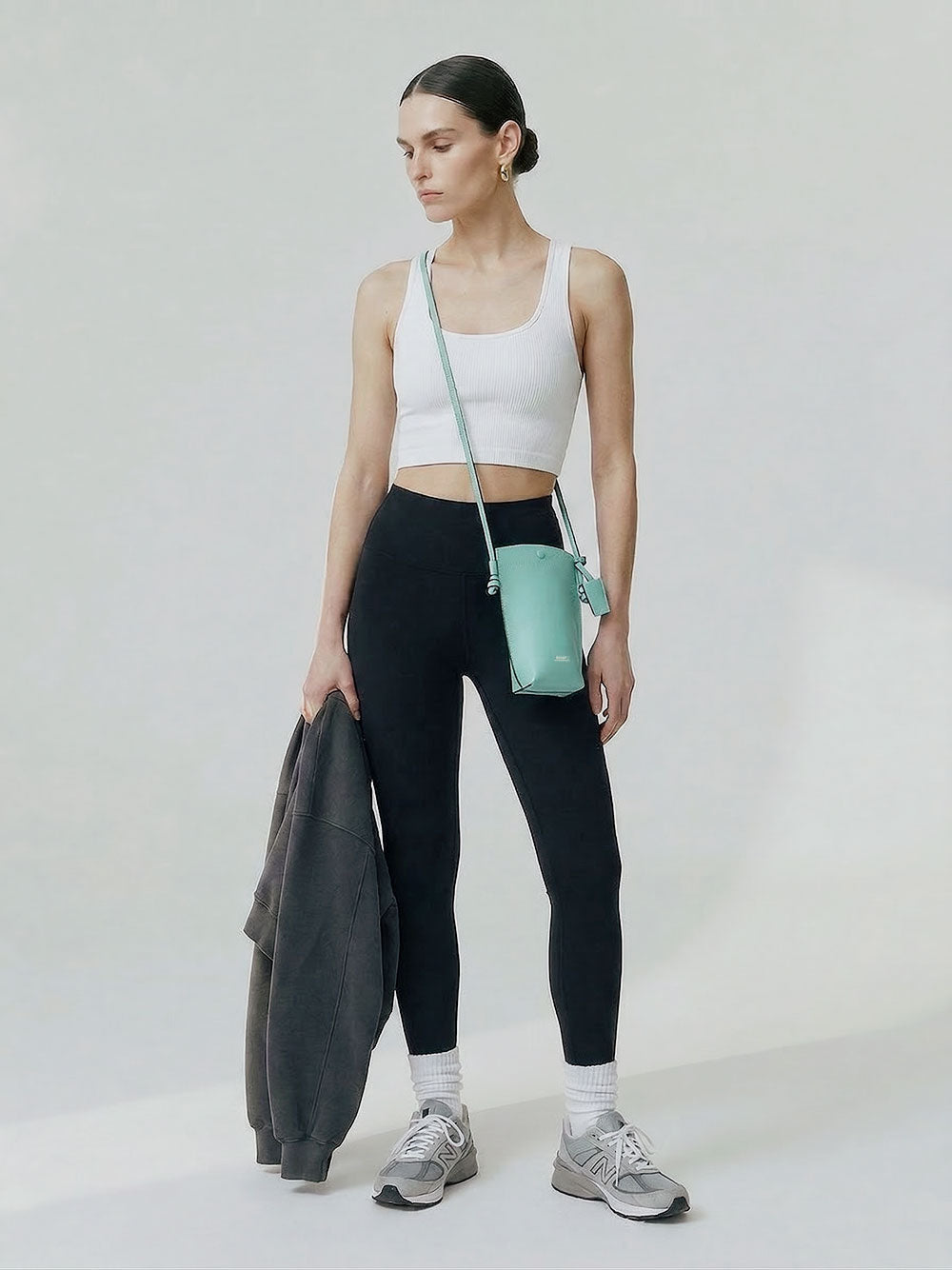 Rubin Phone Bag in Mint