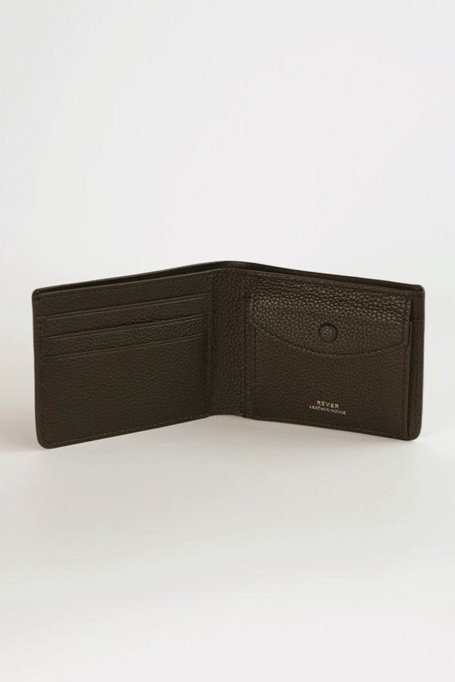 Eloise Card Zip Wallet in Black